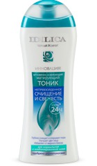 "Черный жемчуг" / Idilica Мгновенно Освежающий Матирующий Тоник Очищение и Свежесть 24 часа