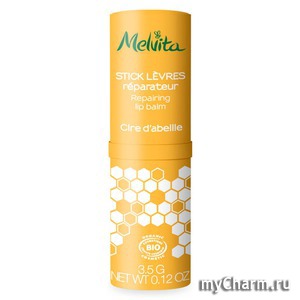 Melvita /    Repairing Lip Balm Apicosma.
