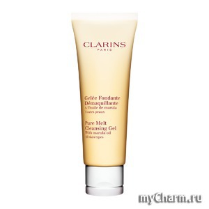Clarins / Очищающий гель для умывания с маслом марулы