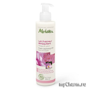 Melvita /     Fresh Cleansing Milk Rose
