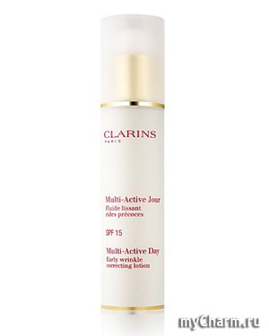 Clarins / Multi-Active Дневной лосьон против первых морщин SPF 15