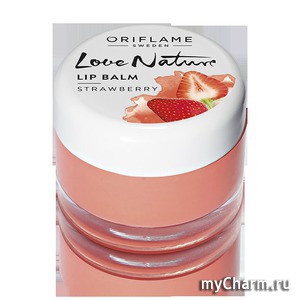 Oriflame /    Love Nature Lip Balm Strawberry