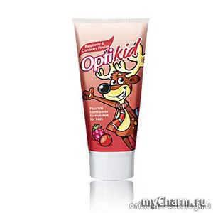 Oriflame /   Optikid Fluoride toothpaste  Cranberry & Raspberry flavour
