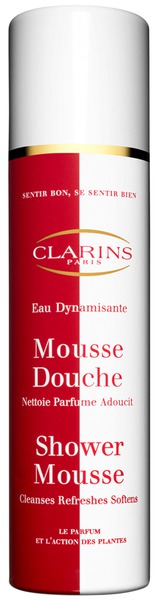 Clarins / Смягчающая очищающая пена для душа Eau Dynamisante