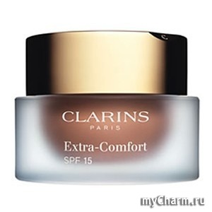 Clarins / Питательный тональный крем для сухой кожи Extra-Comfort SPF 15