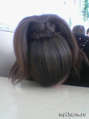 Косы на длинные волосы. Учусь)))