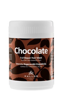 Kallos Cosmetics / Маска увлажняющая Интенсивная регенерирующая маска для сухих и посечённых волос Шоколад
