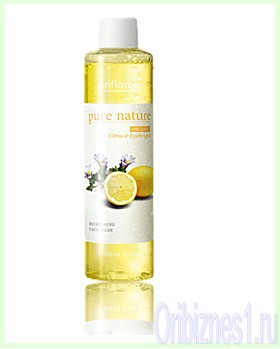 Oriflame /  Pure Nature Organic Citrus & Eyebright Refreshing Face Wash
