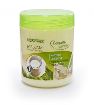 Belkosmex / бальзам-ополаскиватель молочная сыворотка против выпадения волос густые и сильные