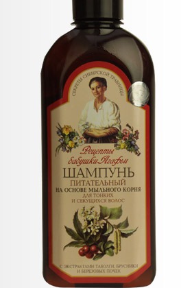 "Рецепты бабушки Агафьи" / Шампунь питательный для тонких и секущихся волос