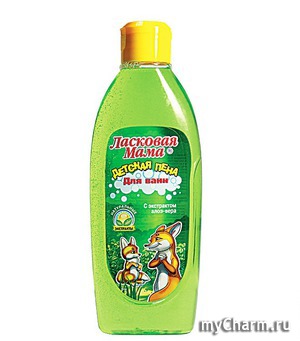 "Фратти НВ" / Детская пена для ванн с экстрактом алоэ-вера "Ласковая мама"