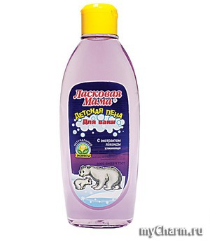 "Фратти НВ" / Детская пена для ванн с экстрактом лаванды серии "Ласковая мама"