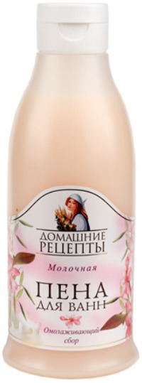 "Домашние рецепты" / Молочная пена для ванн