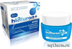 Belkosmex / Крем интенсивное увлажнение + укрепление овала лица 40+ для всех типов кожи