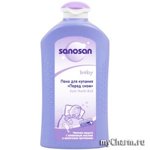 Sanosan / Baby пена для купания "Перед сном" Лаванда