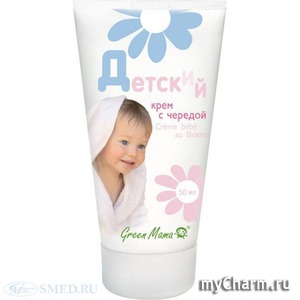Green Mama / Детский крем с чередой