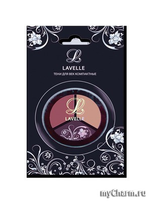 Lavelle / Тени компактные 6 трио-оттенков