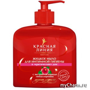 "Красная линия" / Жидкое мыло для интимной гигиены в «критические» дни