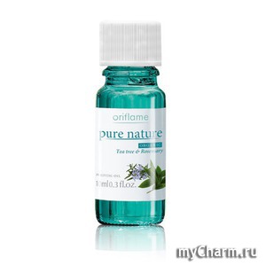 Oriflame /   Pure Nature Organic Tea Tree & Rosemary Purifying Oil