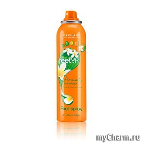 Oriflame / Дезодорант-спрей для ног Летняя свежесть Feet Up Aromatic Summer Foot Spray