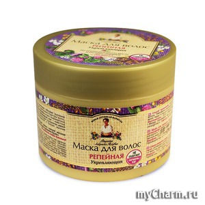 "Рецепты бабушки Агафьи" / Маска для волос Репейная Укрепляющая