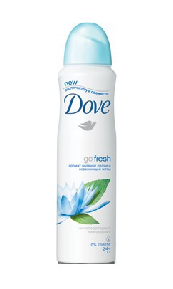 DOVE / Антиперспирант аэрозоль Бодрящая прохлада