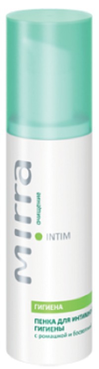 MIRRA / INTIM Пенка для интимной гигиены с ромашкой и босвеллией