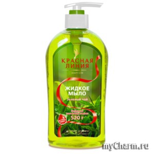 "Красная линия" / Жидкое мыло «Зелёный чай»