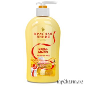 "Красная линия" / Крем-мыло «Молоко и мед»