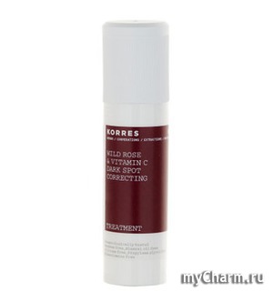 Korres / Средство для коррекции пигментных пятен с дикой розой и витамином С