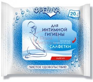 "Биокон" / Влажные косметические салфетки "Фрешка" для интимной гигиены