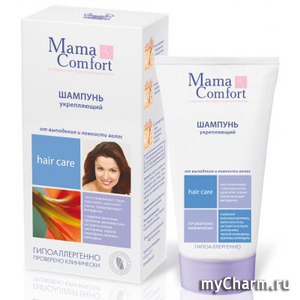 Mama Comfort / Укрепляющий шампунь от выпадения и ломкости волос