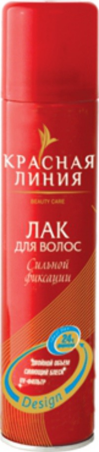 "Красная линия" / Лак для волос сильной фиксации «DESIGN»