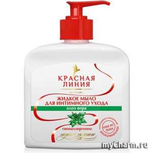 "Красная линия" / Жидкое мыло для интимного ухода «Алоэ Вера»