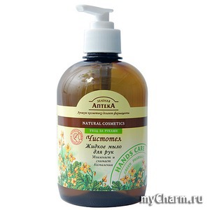 "Зеленая аптека" / Жидкое мыло Чистотел