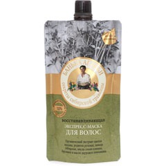 "Рецепты бабушки Агафьи" / Банька Агафьи Рецепты сибирской травницы Маска-экспресс для волос восстанавливающая