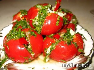 Рецепт вкуснейших помидорчиков по-корейски