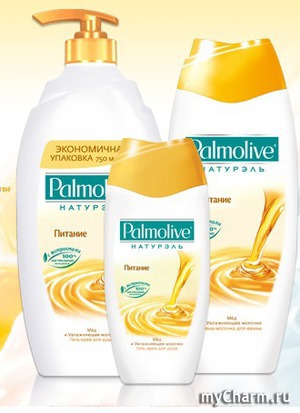 Palmolive / Гель для душа Питание Мед и увлажняющее молочко