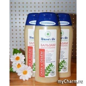 "Нежный лен" / Бальзам для тонких и слабых волос