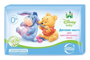 "Свобода" / Disney Baby Детское мыло для чувствительной кожи 0+