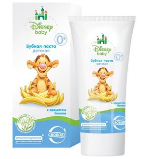 "Свобода" / Disney Baby Зубная паста детская с ароматом банана 0+