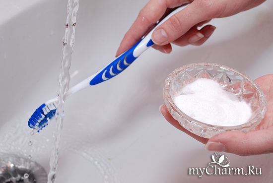 В какой зубной пасте содержится сода