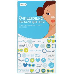 Cettua / Очищающие полоски для носа с экстрактом лесного ореха
