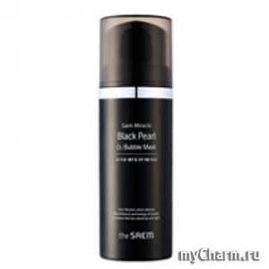 The Saem /    Gem Miracle Black Pearl O2 Bubble Mask 50g