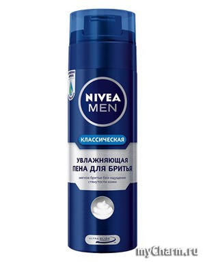 Nivea Men / Увлажняющая пена для бритья Классическая