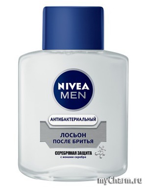 Nivea Men / Лосьон после бритья Серебряная защита