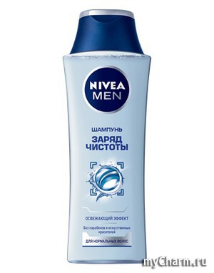 Nivea Men / Шампунь Заряд Чистоты