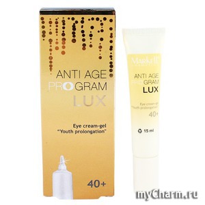 Markell / Крем-гель для кожи вокруг глаз "Продление молодости" 40+