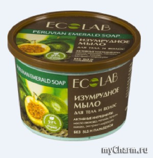 Ecolab / Мыло для волос и тела изумрудное