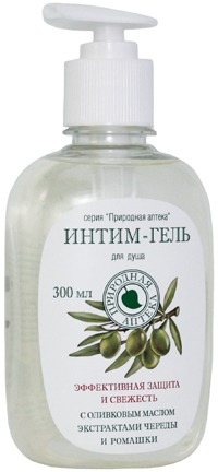 "Фратти НВ" / Интим-гель для душа серии «Оливковая»